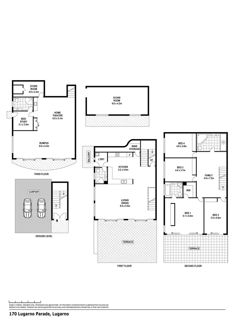 Floorplan of Homely house listing, 170 Lugarno Parade, Lugarno NSW 2210