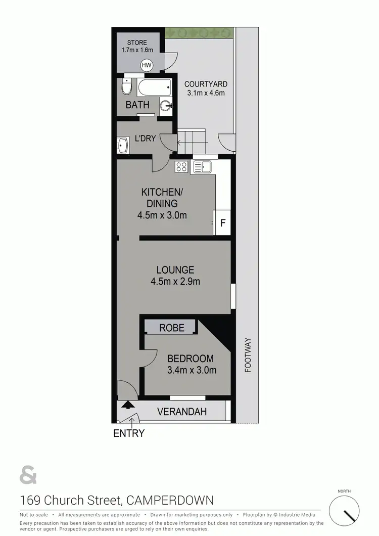 Floorplan of Homely house listing, 169 Church Street, Camperdown NSW 2050