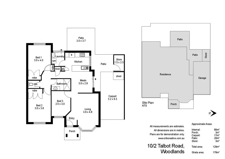 Floorplan of Homely house listing, 10/2 Talbot Road, Woodlands WA 6018