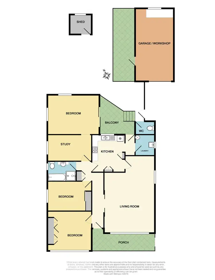 Floorplan of Homely house listing, 23 Fenwick Avenue, Roselands NSW 2196