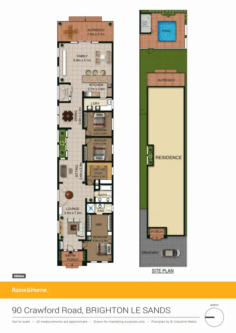 Floorplan of Homely house listing, 90 Crawford Road, Brighton-le-sands NSW 2216