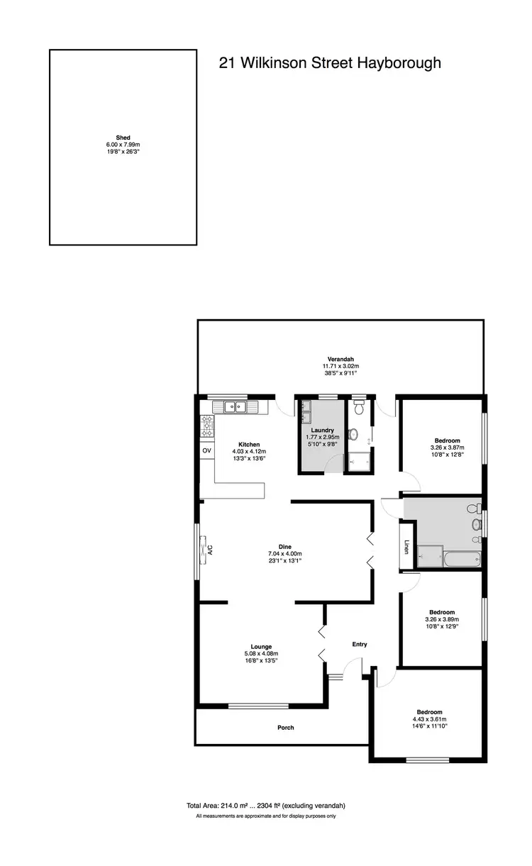 Floorplan of Homely house listing, 21 Wilkinson Avenue, Hayborough SA 5211