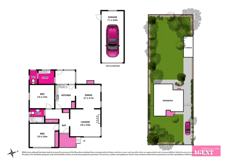 Floorplan of Homely house listing, 340 Aberdeen Street, Manifold Heights VIC 3218