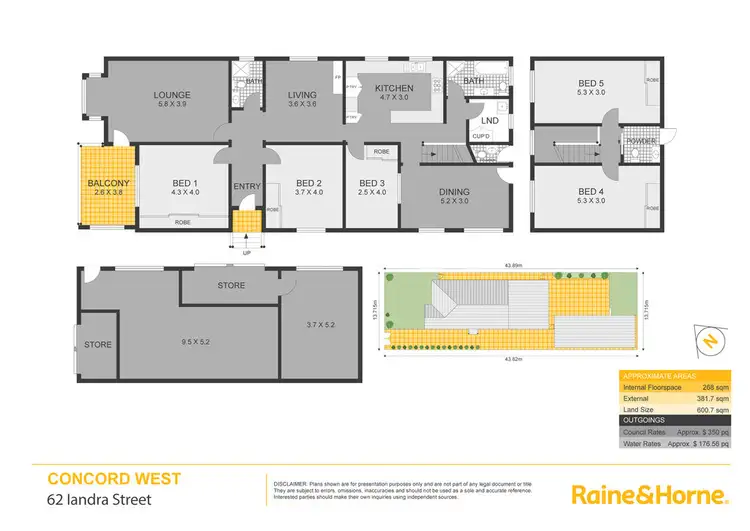 Floorplan of Homely house listing, 62 Iandra Street, Concord West NSW 2138