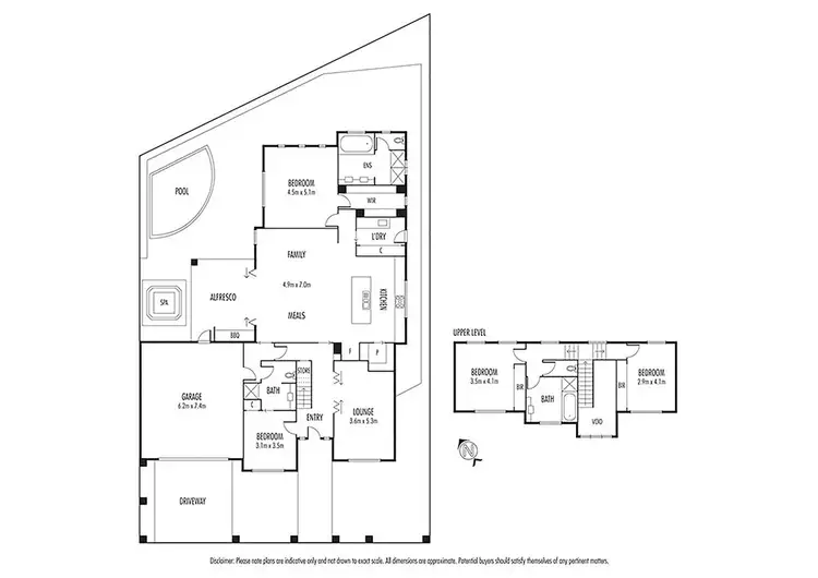 Floorplan of Homely house listing, 61 Sydney Parade, Geelong VIC 3220