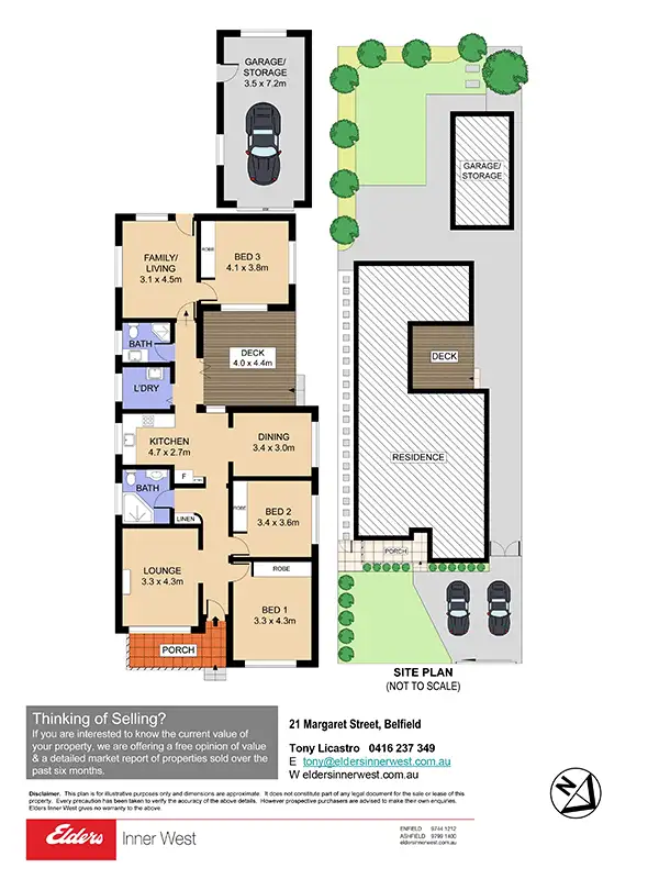 Floorplan of Homely house listing, 21 Margaret Street, Belfield NSW 2191
