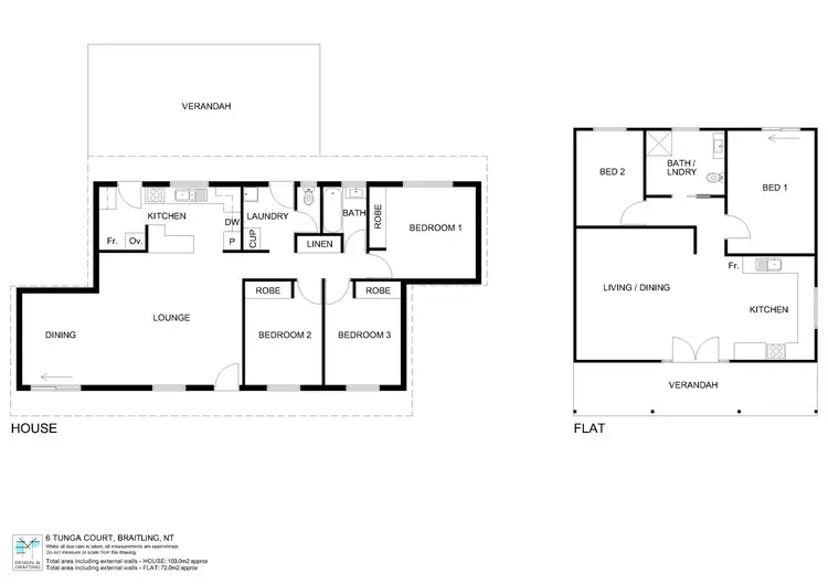 Floorplan of Homely house listing, 6 Tunga Crt, Braitling NT 870