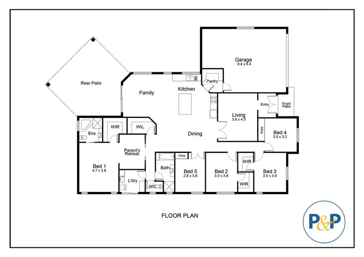 Floorplan of Homely house listing, 2 Inlet Retreat, Douglas QLD 4814