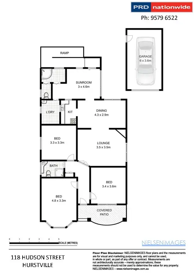 Floorplan of Homely house listing, 118 Hudson Street, Hurstville NSW 2220