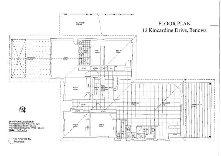 Floorplan of Homely house listing, 12 Kincardine Drive, Benowa Waters QLD 4217