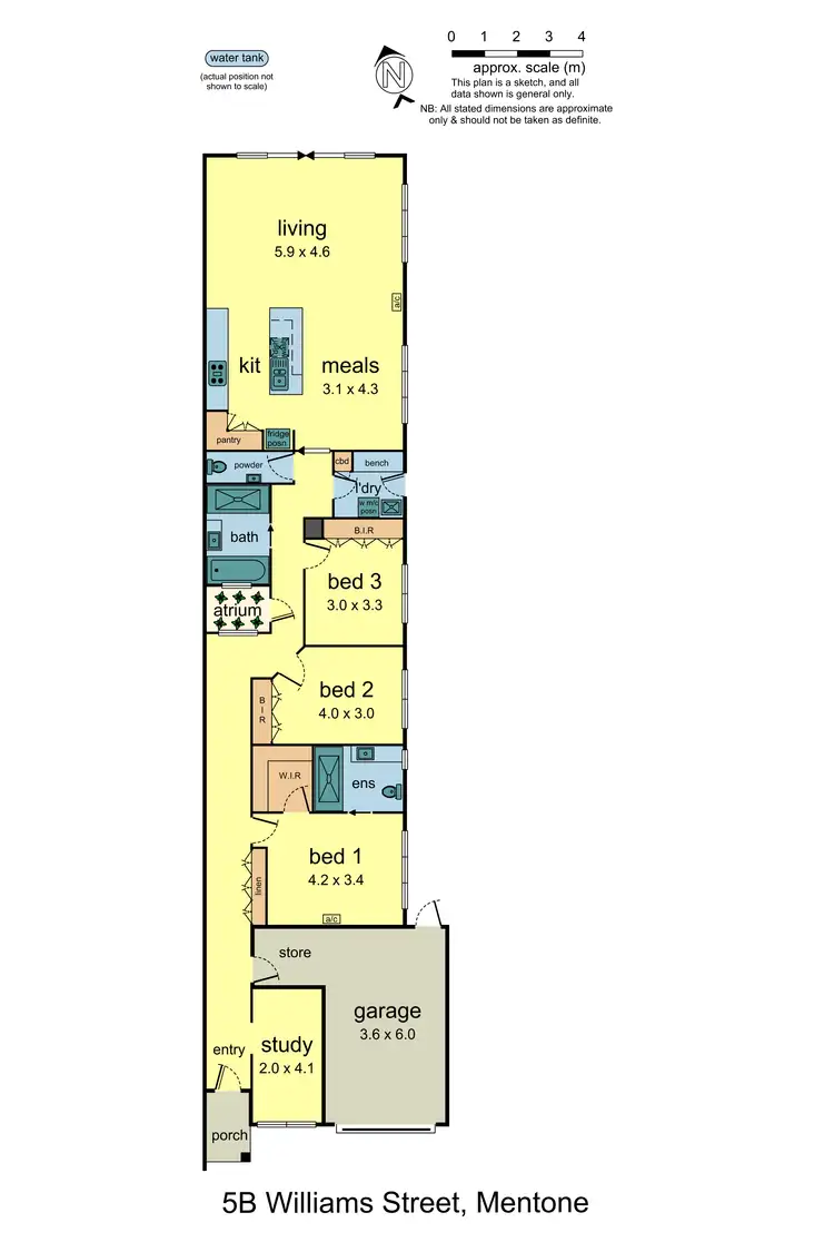 Floorplan of Homely townhouse listing, 5A & 5B Williams Street, Mentone VIC 3194