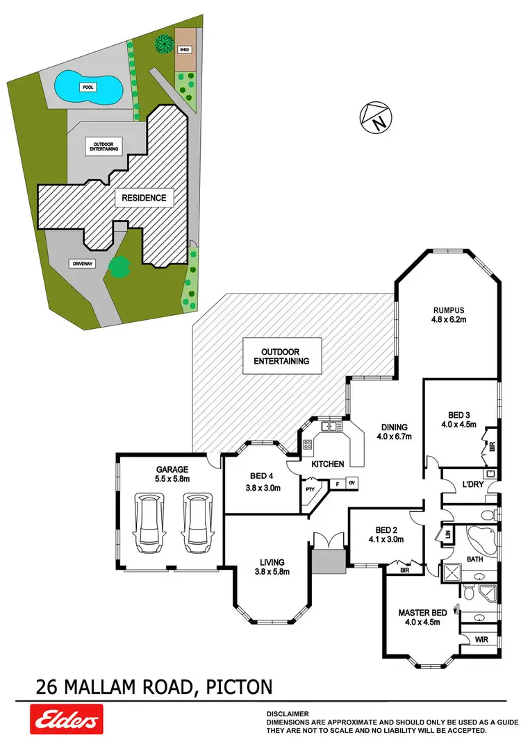 Floorplan of Homely house listing, 26 Mallam Road, Picton NSW 2571