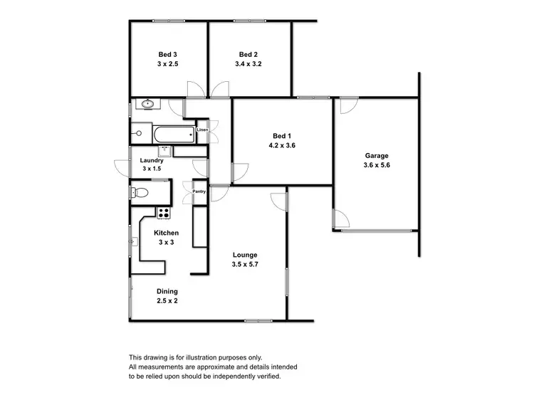 Floorplan of Homely house listing, 27 Eyre Highway, Ceduna SA 5690