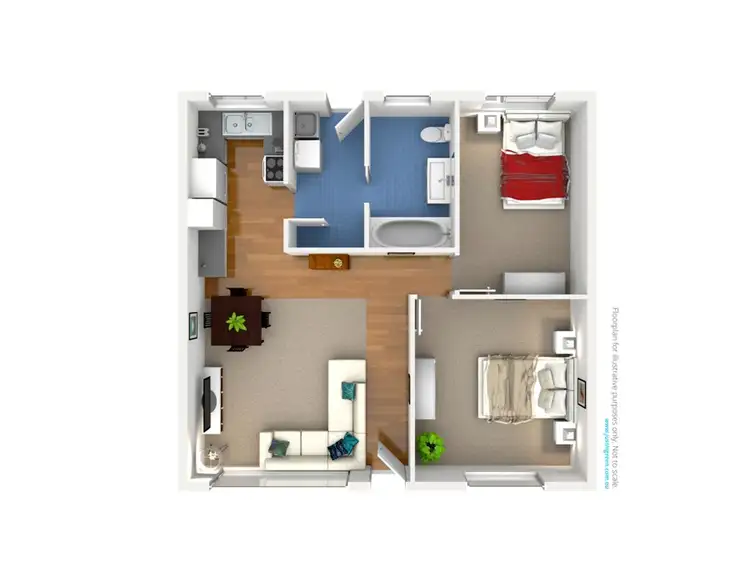 Floorplan of Homely unit listing, 3/22 Inglis Street, Lake Albert NSW 2650