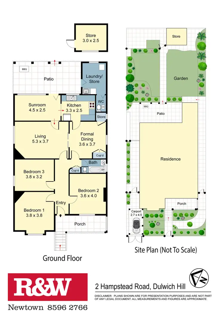 Floorplan of Homely house listing, 2 Hampstead Road, Dulwich Hill NSW 2203