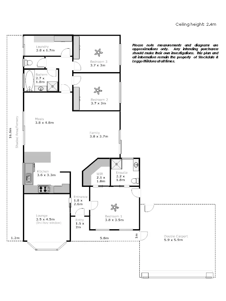 Floorplan of Homely house listing, 176 Pitman Avenue, Buronga NSW 2739