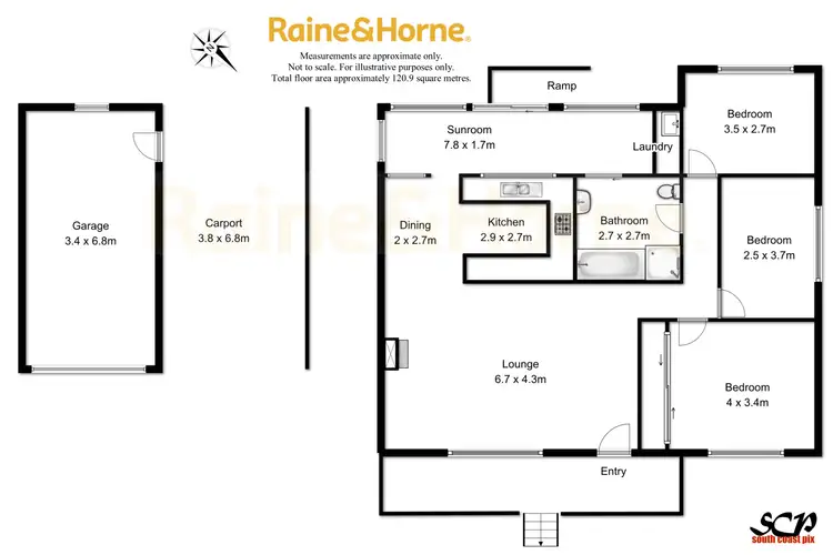 Floorplan of Homely house listing, 54 Calga Crescent, Catalina NSW 2536