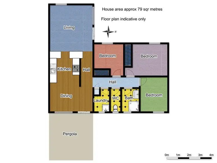 Floorplan of Homely unit listing, 15/10-12 Franklin Road, Orange NSW 2800