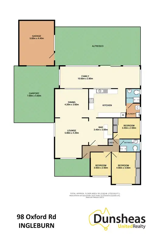 Floorplan of Homely house listing, 98 Oxford Road, Ingleburn NSW 2565