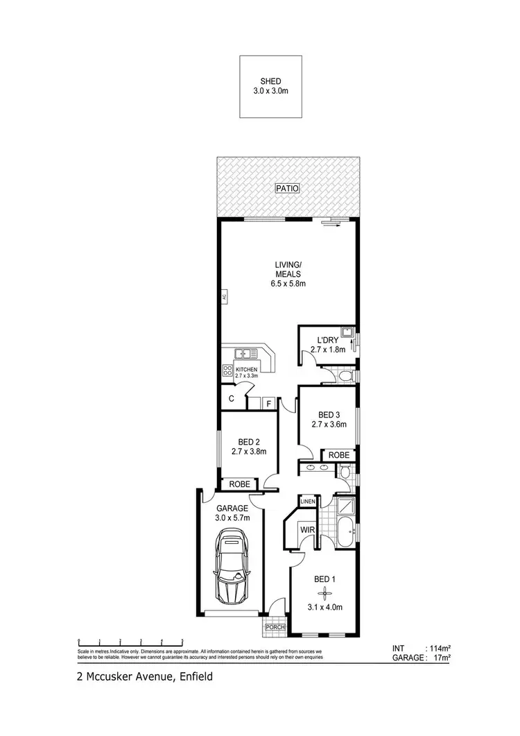 Floorplan of Homely house listing, 2 McCusker Avenue, Enfield SA 5085