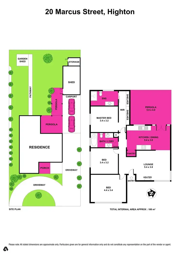 Floorplan of Homely house listing, 20 Marcus Street, Highton VIC 3216