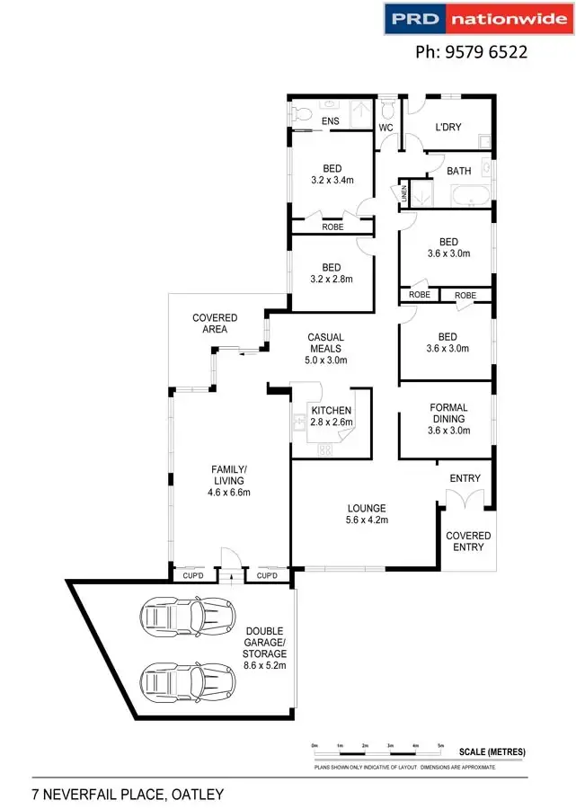 Floorplan of Homely house listing, 7 Neverfail Place, Oatley NSW 2223