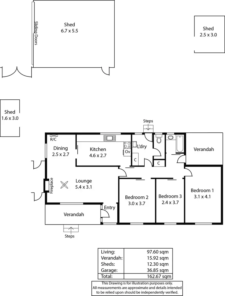 Floorplan of Homely house listing, 68 Midway Road, Elizabeth East SA 5112