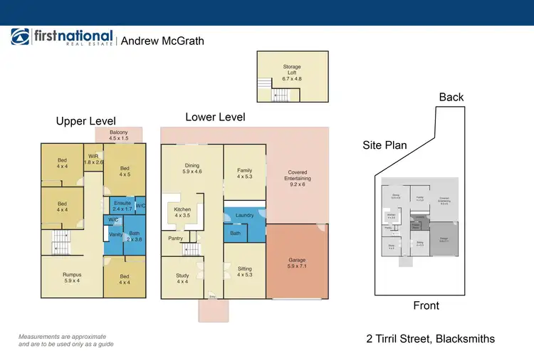 Floorplan of Homely house listing, 2 Tirril Street, Blacksmiths NSW 2281