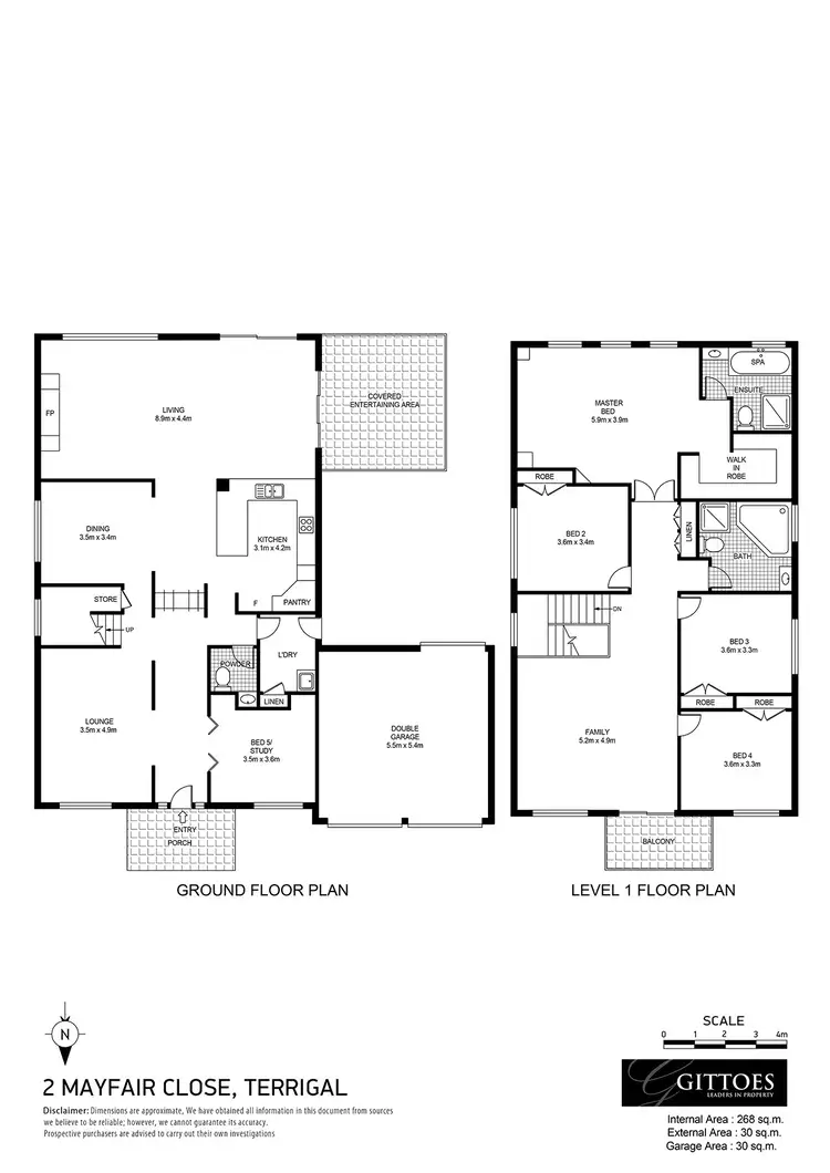 Floorplan of Homely house listing, 2 Mayfair Close, Terrigal NSW 2260
