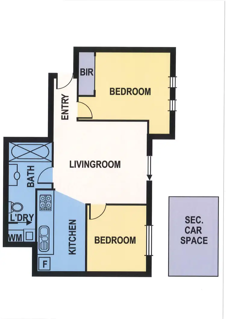Floorplan of Homely apartment listing, 5/1324-1328 Centre Road, Clayton South VIC 3169