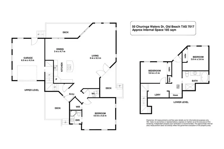 Floorplan of Homely house listing, 50 Churinga Waters Drive, Old Beach TAS 7017