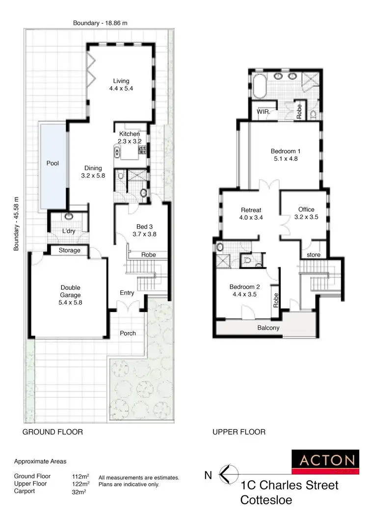 Floorplan of Homely house listing, 1C Charles Street, Cottesloe WA 6011
