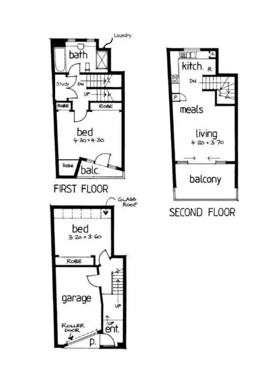 Floorplan of Homely house listing, 158 Adderley Street, West Melbourne VIC 3003