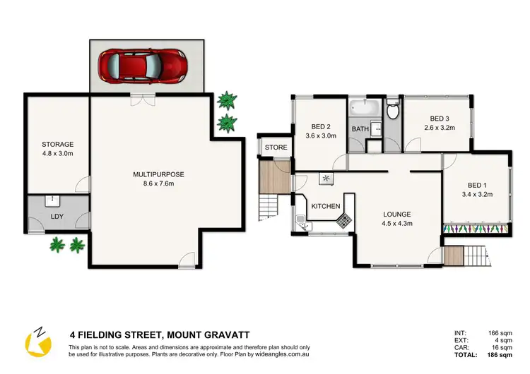 Floorplan of Homely house listing, 4 Fielding Street, Mount Gravatt QLD 4122