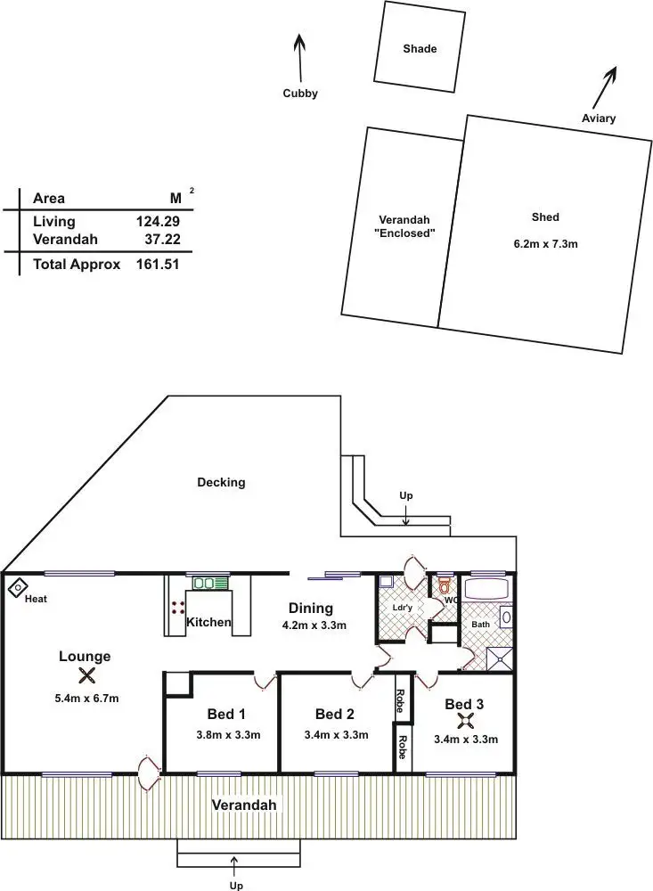 Floorplan of Homely house listing, 17 Church Street, Williamstown SA 5351
