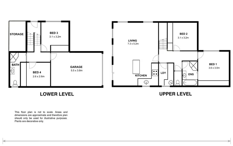 Floorplan of Homely house listing, 1/151 Branscombe Road, Claremont TAS 7011