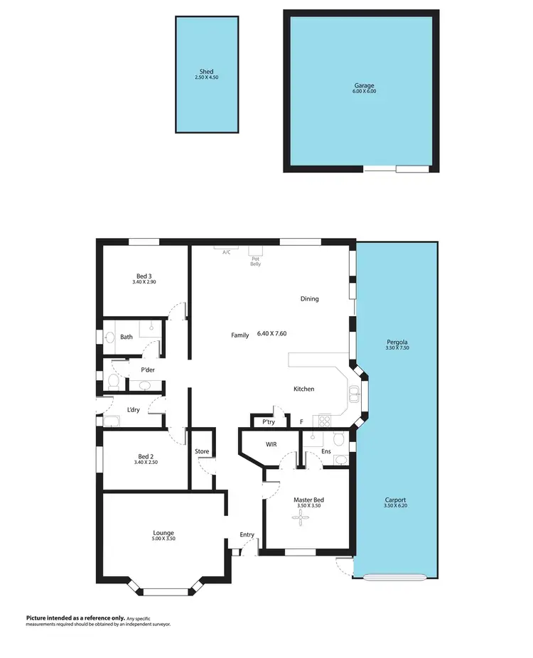 Floorplan of Homely house listing, 9 Standfield Road, Aldinga Beach SA 5173