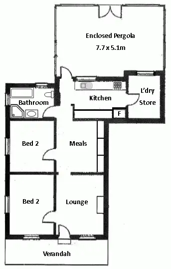 Floorplan of Homely house listing, 22 Old Princes Highway, Kanmantoo SA 5252