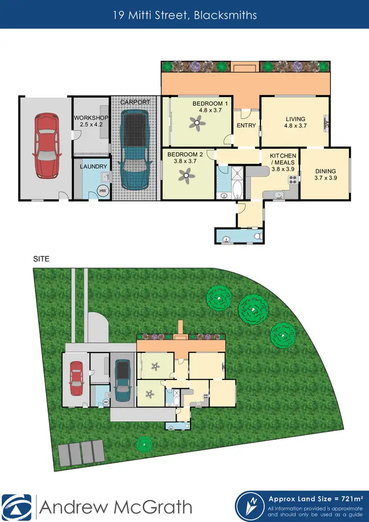 Floorplan of Homely house listing, 19 Mitti Street, Blacksmiths NSW 2281
