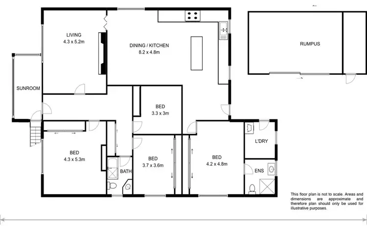 Floorplan of Homely house listing, 56 York Street, Sandy Bay TAS 7005