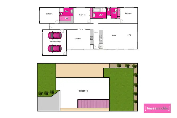 Floorplan of Homely house listing, 6 Nedge Mews, Leopold VIC 3224