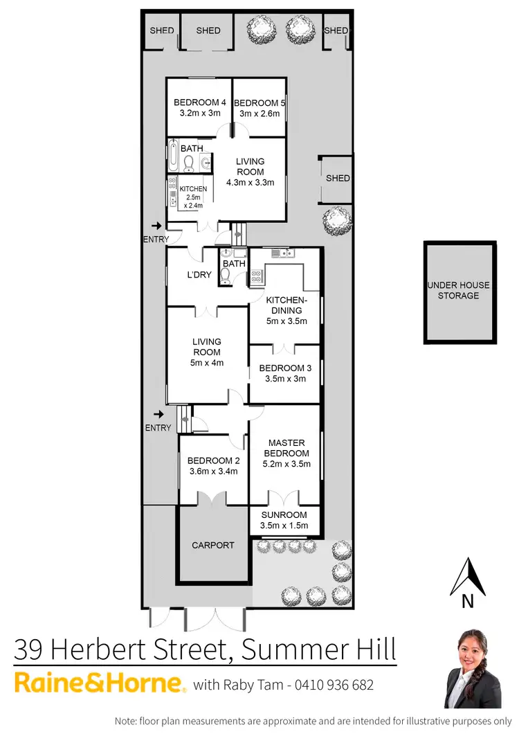 Floorplan of Homely house listing, 39 Herbert Street, Summer Hill NSW 2130