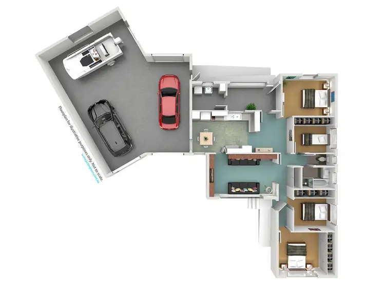 Floorplan of Homely house listing, 16 Cobb Street, Tolland NSW 2650