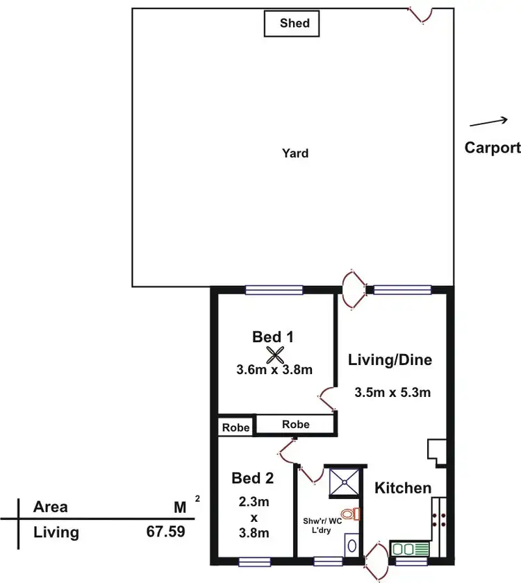 Floorplan of Homely house listing, 21/4 Para Road, Evanston SA 5116
