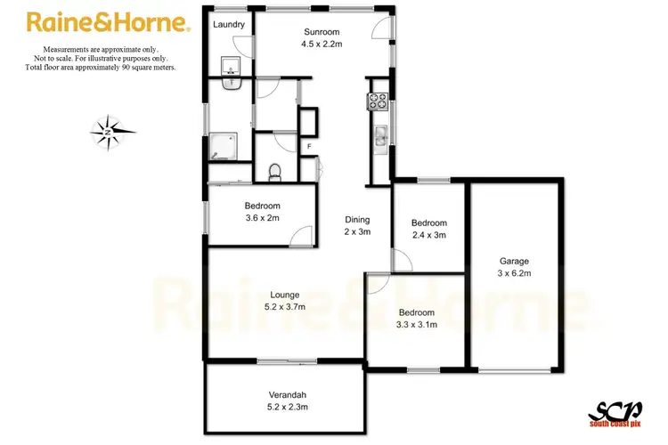Floorplan of Homely house listing, 6 Grantham Road, Batehaven NSW 2536