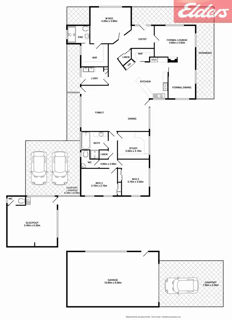 Floorplan of Homely house listing, 12 Quoll Road, Baranduda VIC 3691