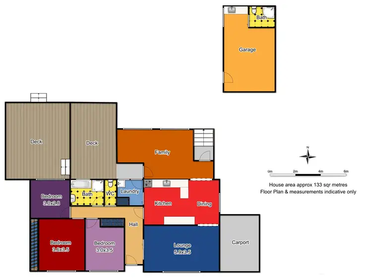 Floorplan of Homely house listing, 15 Sharp Road, Orange NSW 2800