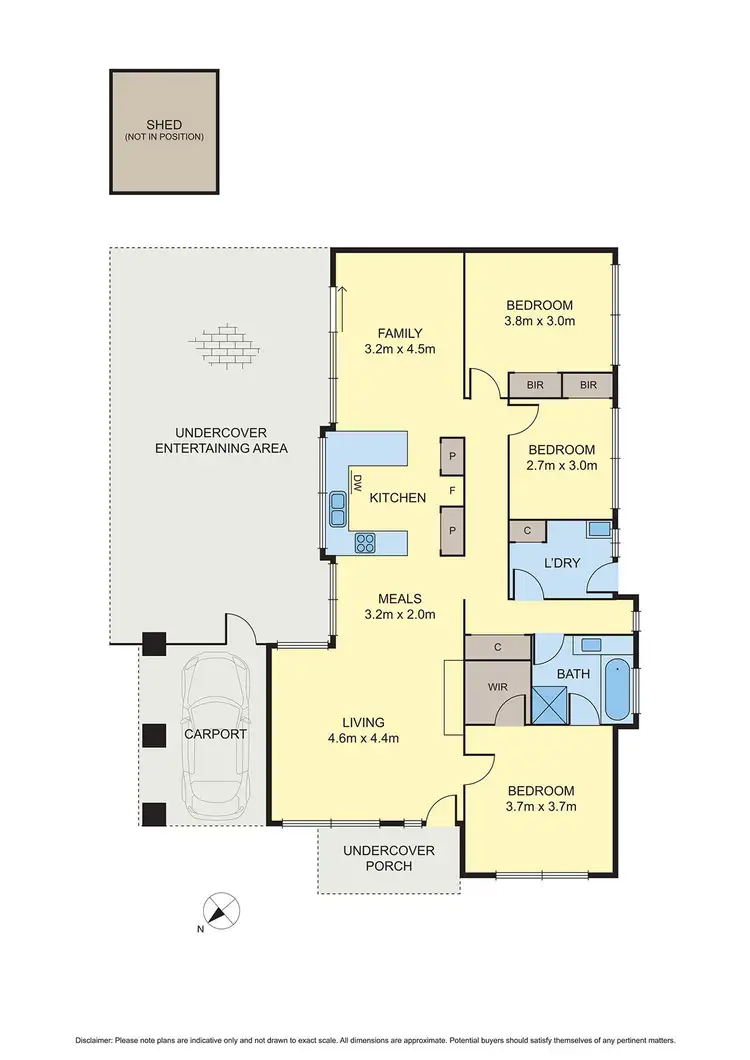 Floorplan of Homely house listing, 230 Wright Street, Westmeadows VIC 3049