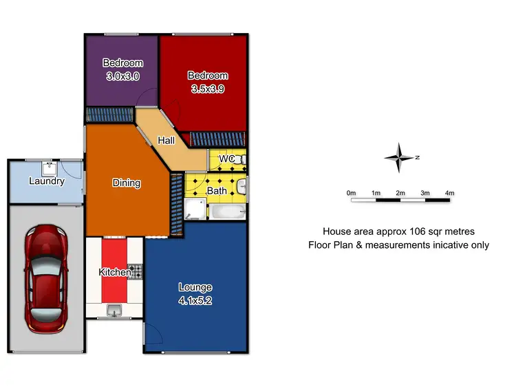 Floorplan of Homely house listing, 4/1-3 Moulder Street, Orange NSW 2800