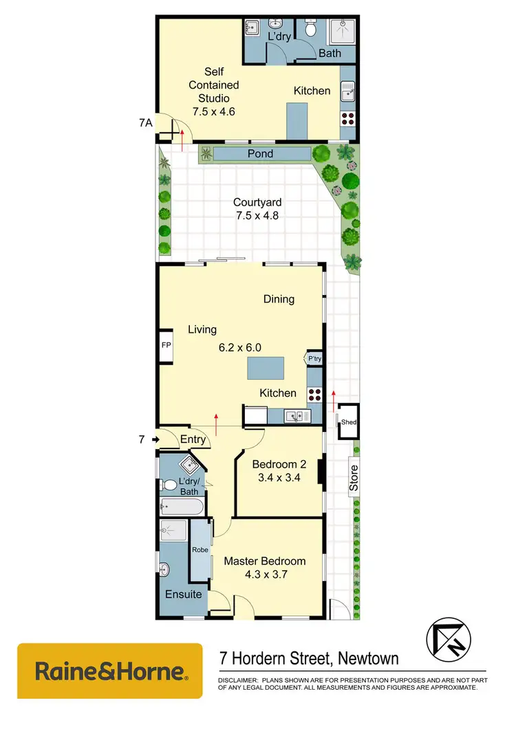 Floorplan of Homely house listing, 7 Hordern Street, Newtown NSW 2042